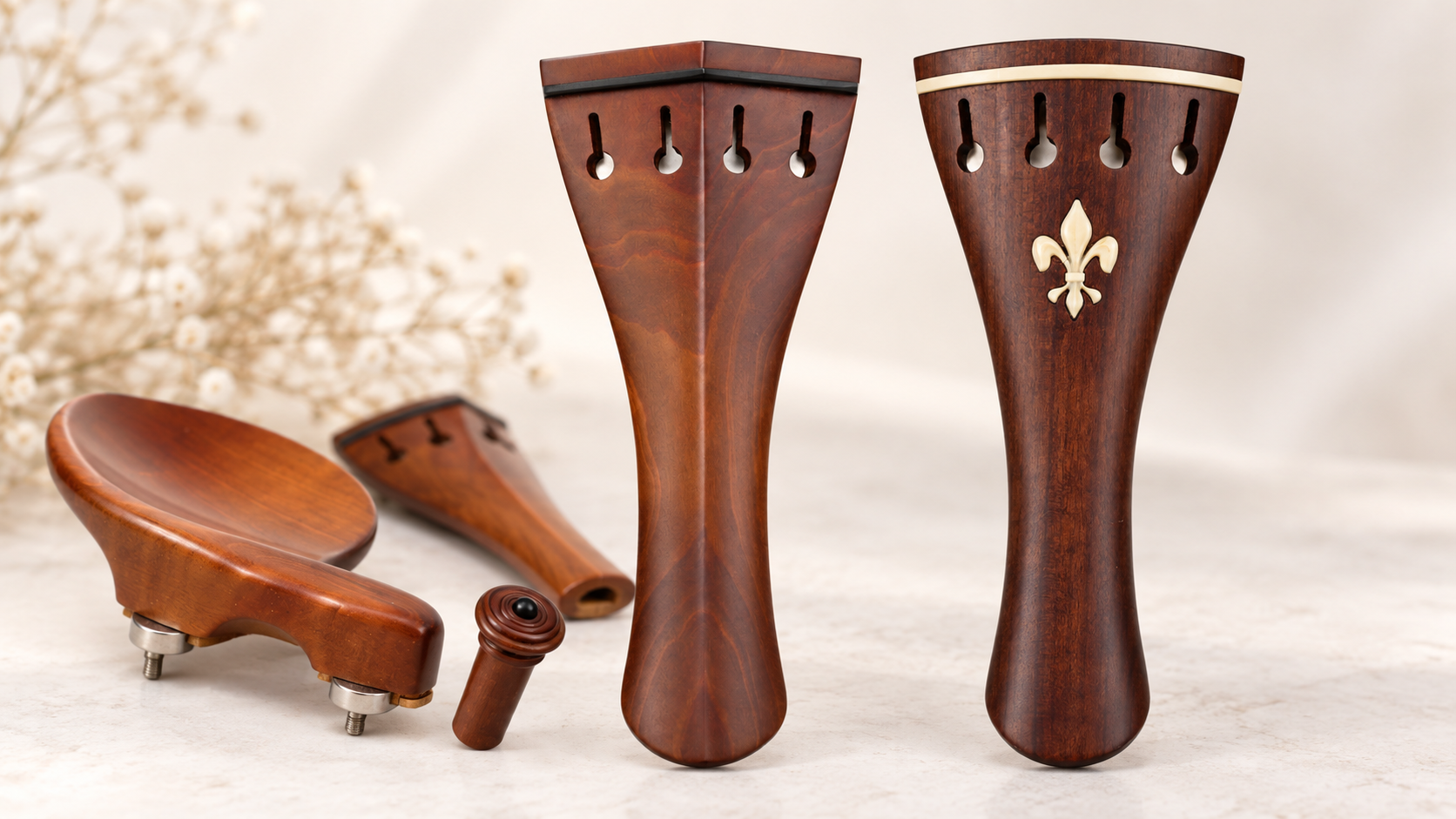 Welcher Saitenhalter verbessert den Klang einer Violine?